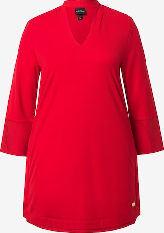 Ulla Popken Shirt in Rood: voorkant