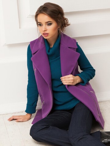 Cappotto di mezza stagione di Anushka in lilla