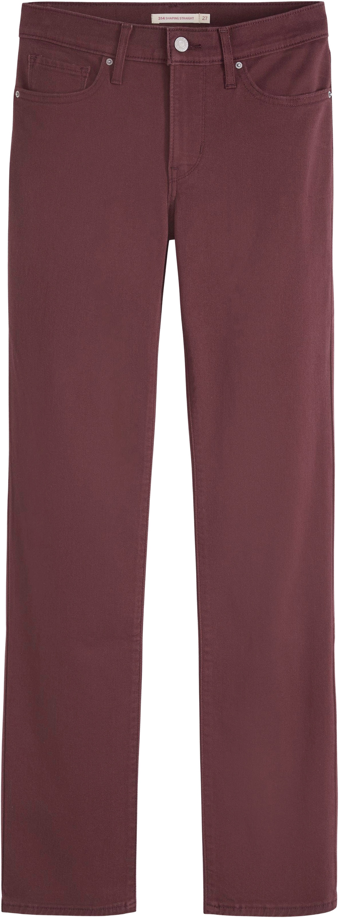 LEVI'S ® Jeans '314 Shaping Straight' in 26/30 in Burgundy, Item view