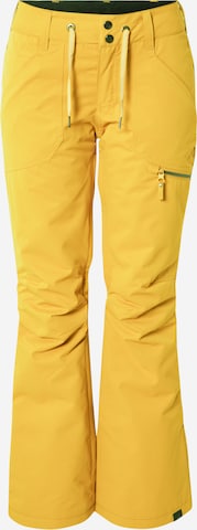 Pantalon outdoor 'NADIA' ROXY en jaune : devant