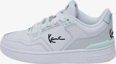 Sneaker bassa Karl Kani di colore grigio chiaro / menta / nero / bianco, Visualizzazione prodotti