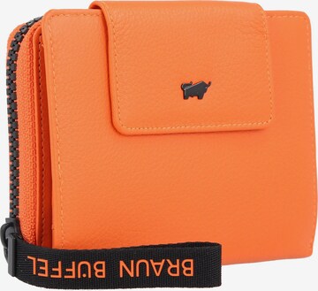 Braun Büffel Wallet 'Capri' in Orange