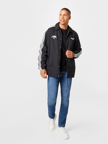 ADIDAS ORIGINALS Přechodná bunda – černá