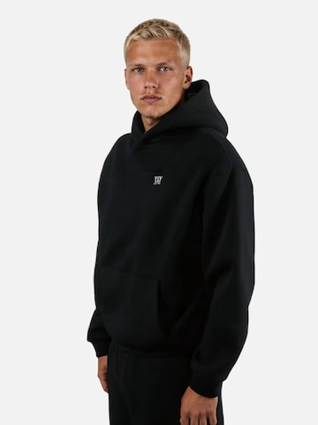 HEFTYKA Sweatshirt in Schwarz