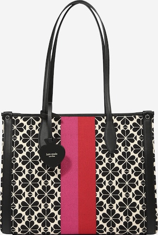 Kate Spade Nakupovalna torba 'SPADE FLOWER' | črna barva: sprednja stran