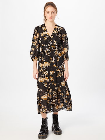SECOND FEMALE Shirt Dress 'Betula' in Black: front
