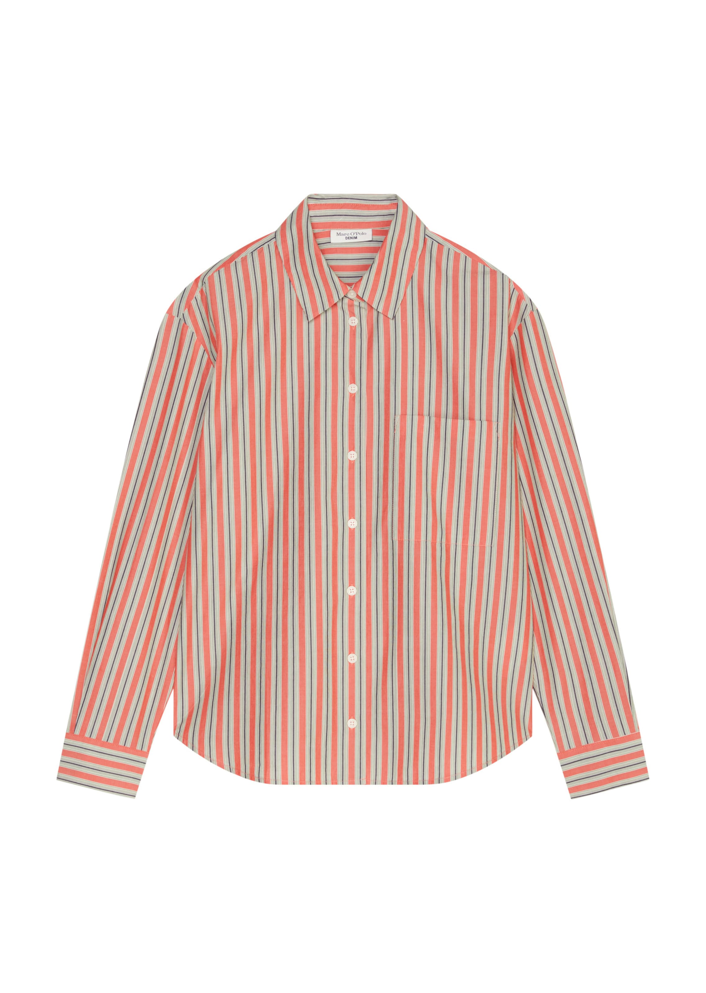 Marc O'Polo DENIM Blouse in Red: front