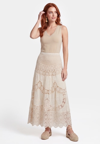 Jupe usha FESTIVAL en beige