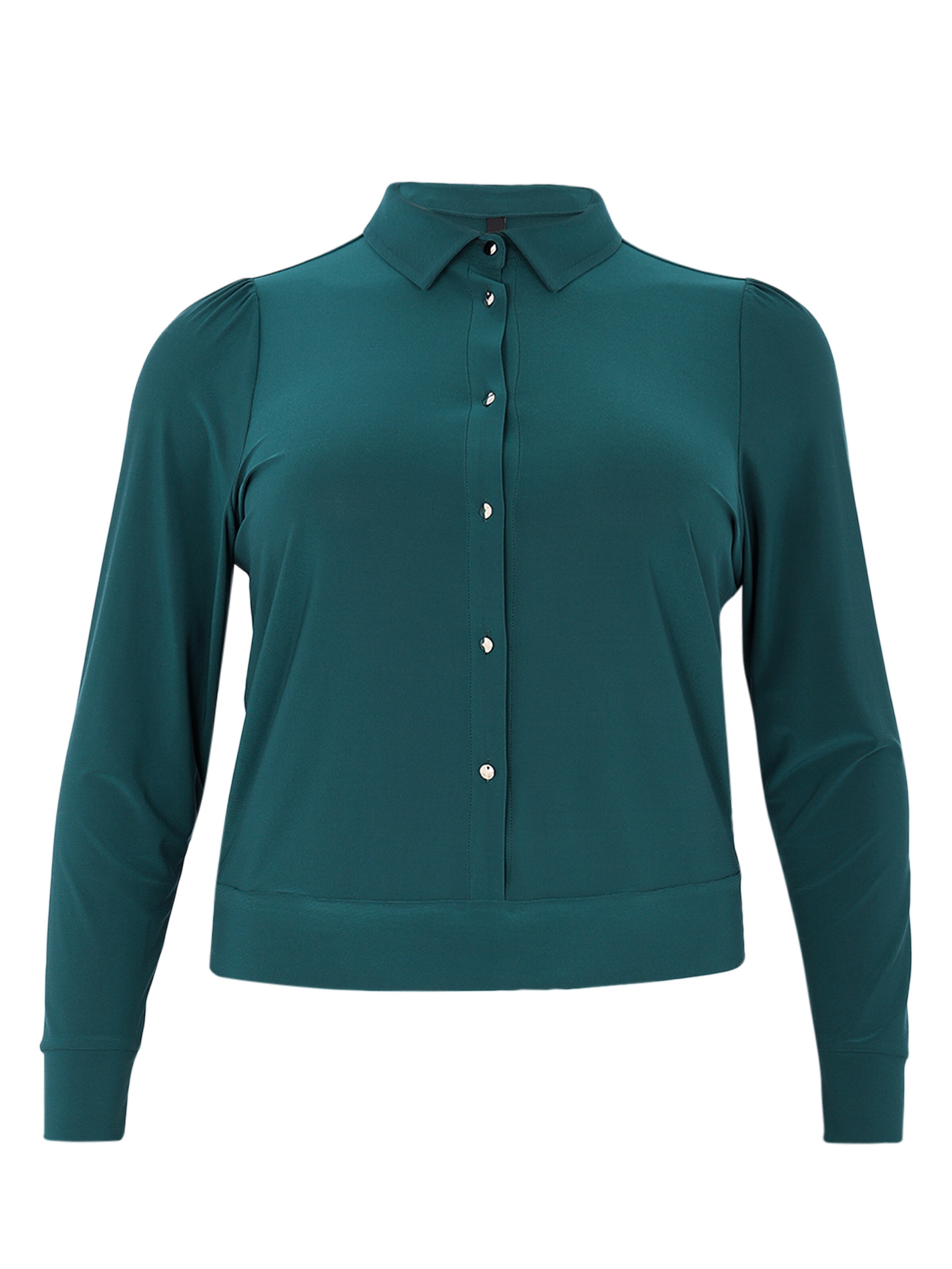 YOEK Blouse in Grün: Vorderseite