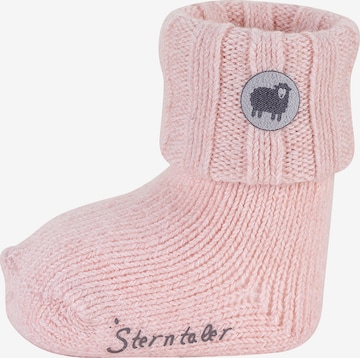 STERNTALER Socks in Pink: front