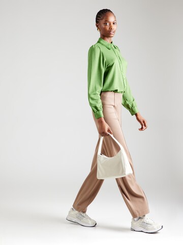 VILA Blouse 'VICARMENA' in Green