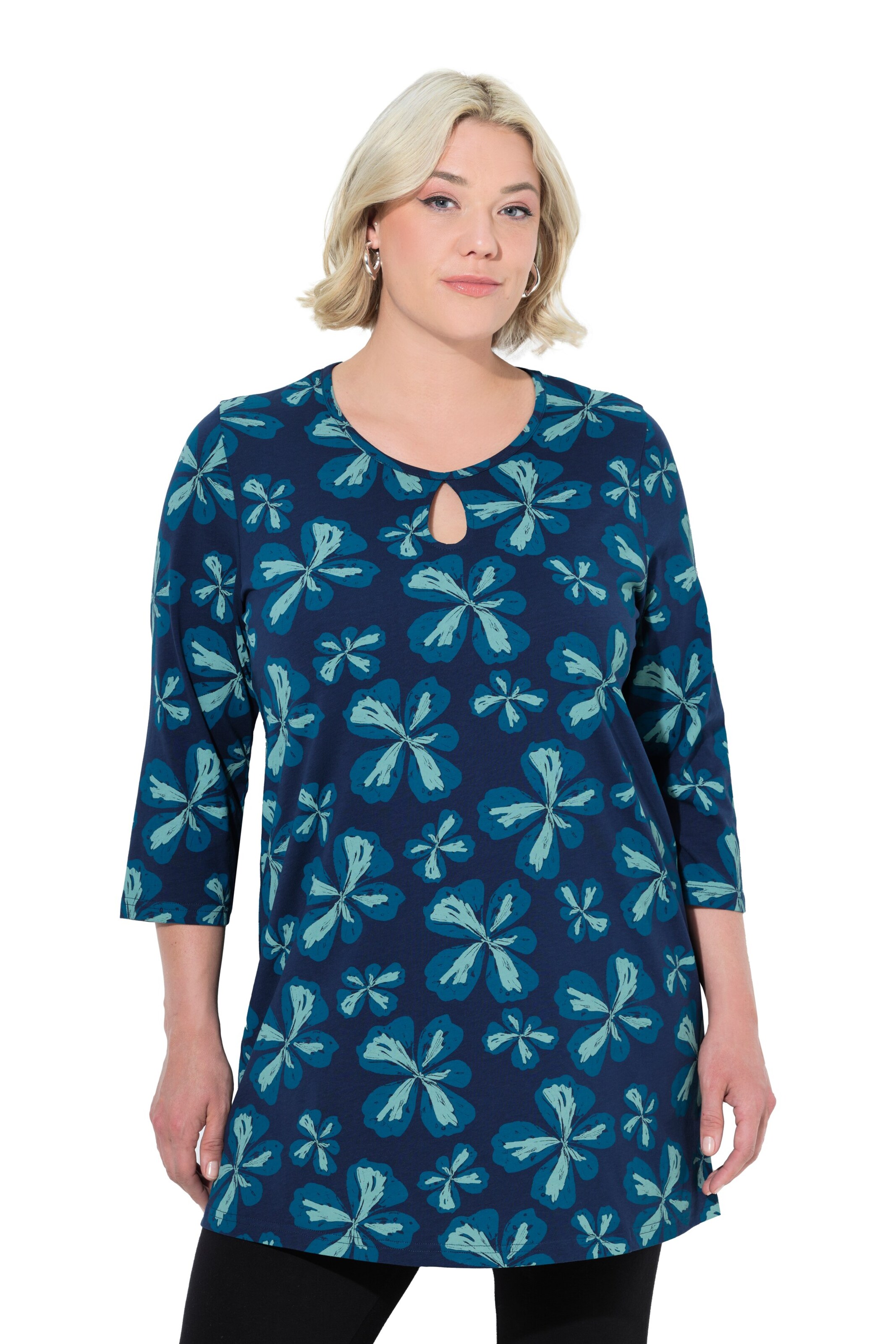 Ulla Popken Shirt in Blue: front