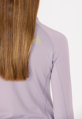 SOS Functioneel shirt 'Stratos' in Lila