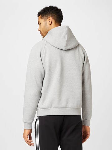 ADIDAS SPORTSWEAR Αθλητική μπλούζα φούτερ 'Lounge Fleece' σε γκρι