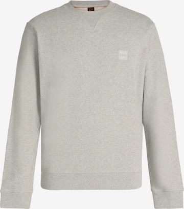 BOSS Sweatshirt 'Westart' i grå: framsida