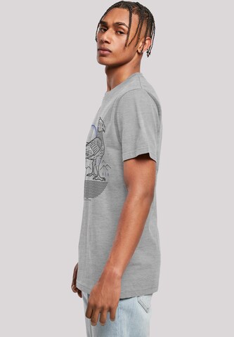 T-Shirt 'Harry Potter Buckbeak Line Art' F4NT4STIC en gris
