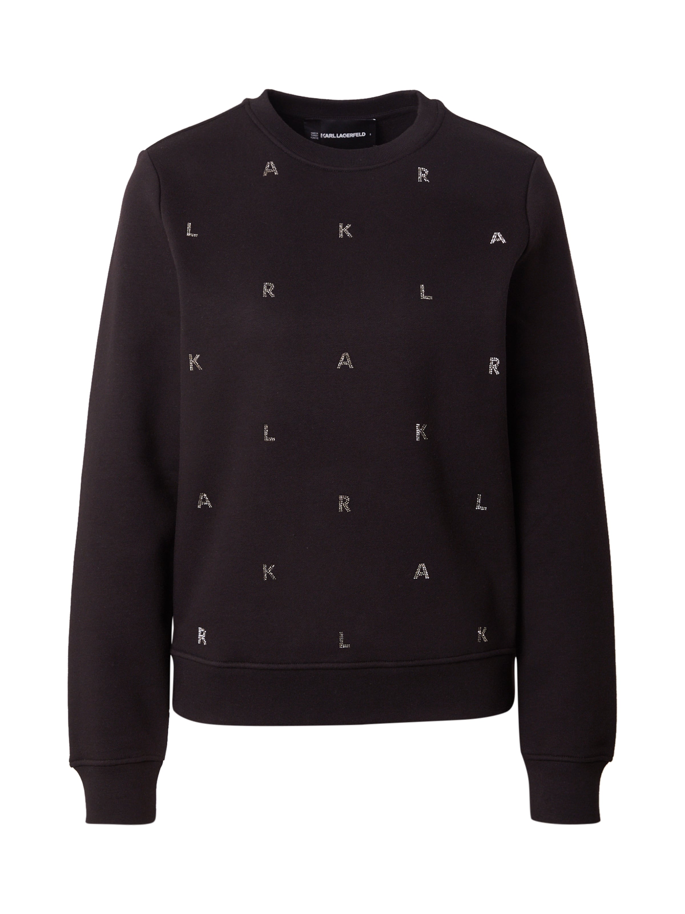 Megztinis be užsegimo iš Karl Lagerfeld, spalva – juoda / skaidri spalva, Prekių apžvalga