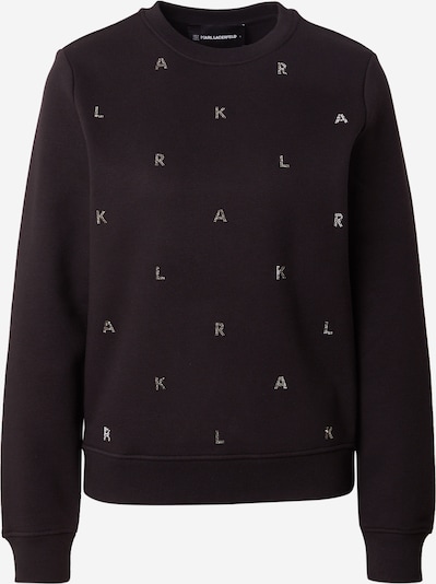 Karl Lagerfeld Collegepaita värissä musta / läpinäkyvä, Tuotenäkymä