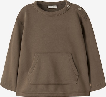 Lil'Atelier - Sudadera en marrón: frente