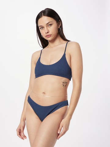 WEEKDAY Bustier Bikinitop 'Sun' in Blau