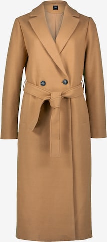 zero Between-Seasons Coat in Beige: front
