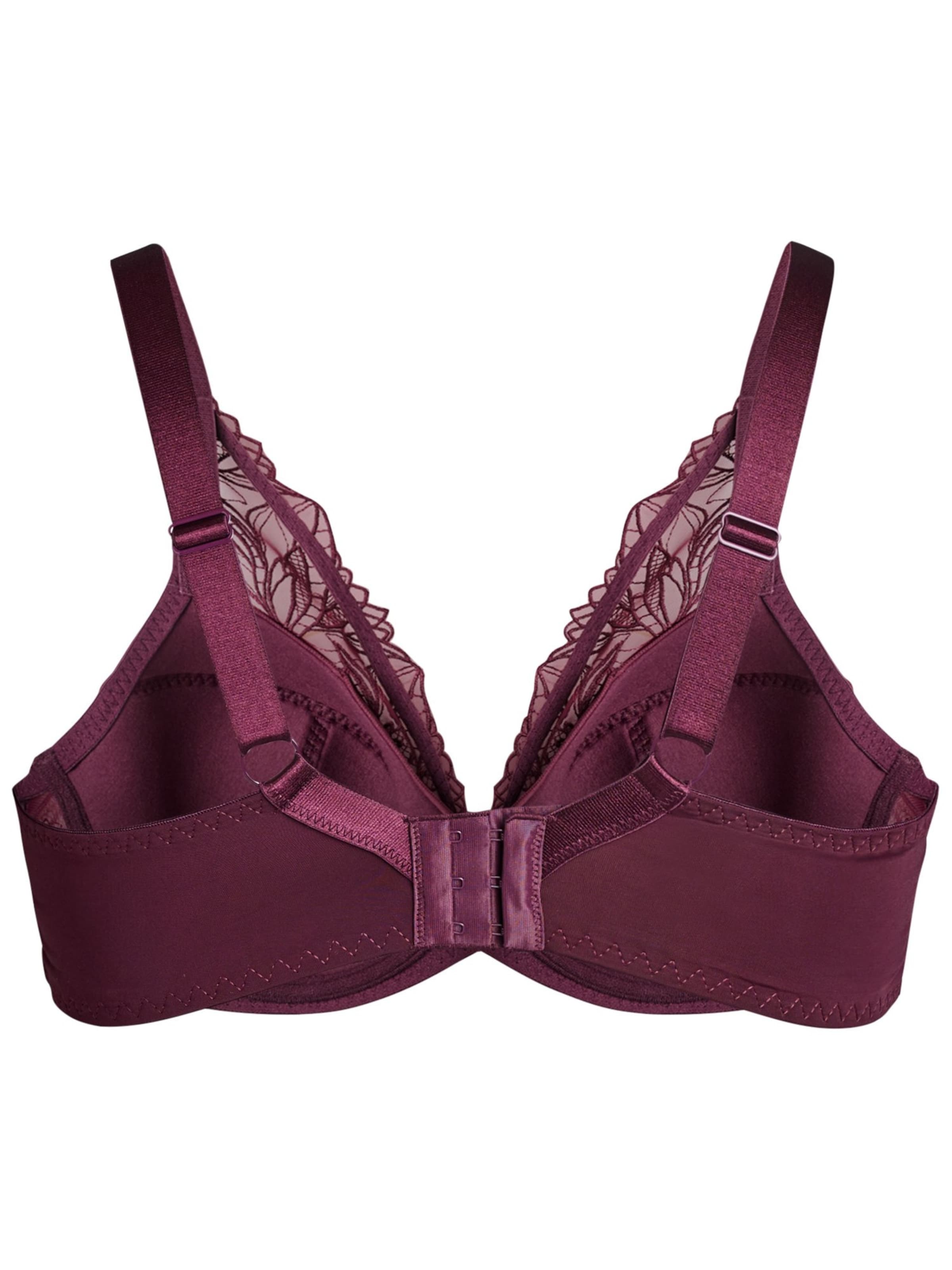 Devoted by Zizzi T-shirt BH i rød