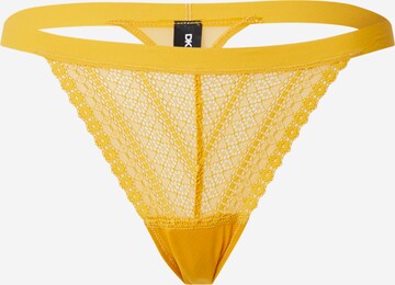 DKNY Intimates Thong in Yellow: front