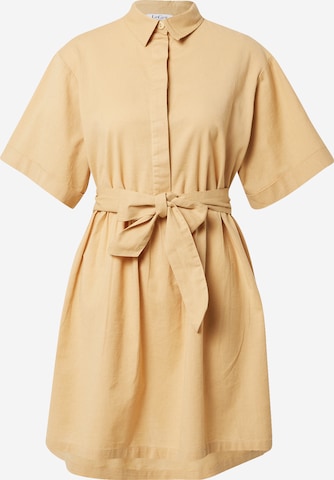 Robe-chemise 'Darja' LeGer by Lena Gercke en beige : devant