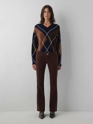 Mavi Boot cut Jeans ' BELLA' in Brown