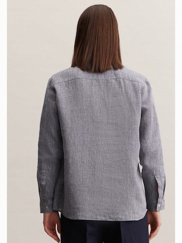 SEIDENSTICKER Blouse 'Schwarze Rose' in Grey