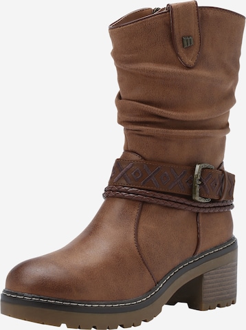 MTNG Ankle Boots 'DORIS' in Brown: front