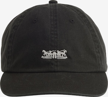LEVI'S ® Cap in Schwarz: Vorderseite
