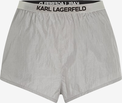 Karl Lagerfeld Badeshorts in schwarz / silber, Produktansicht