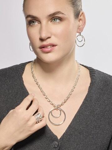 Luxenter Necklace 'Makir' in Grey