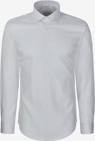 Chemise business SEIDENSTICKER en gris : devant