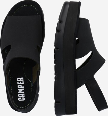 CAMPER Strap sandal 'Oruga Up' in Black