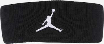 Bandeau de sport Jordan en noir : devant