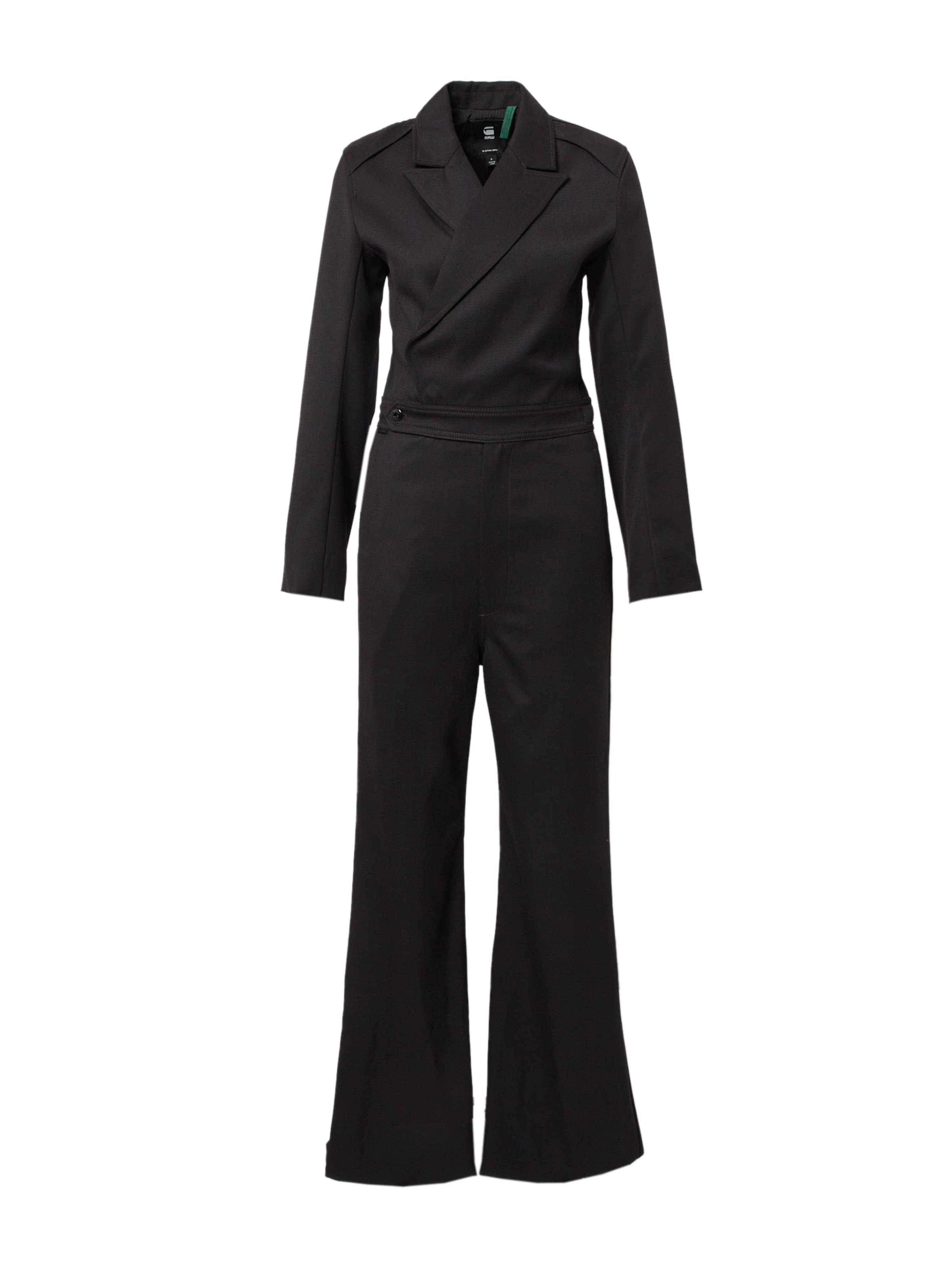 G-STAR Jumpsuit 'Panzer' in Black: front