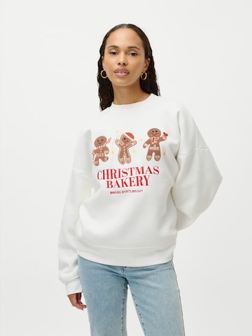 LeGer by Lena Gercke Bluzka sportowa 'Daphne' w kolorze biały: przód