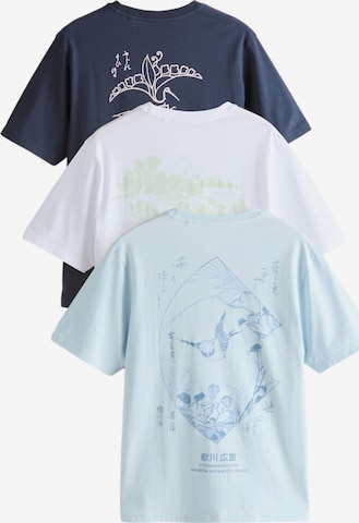 mėlyna Next Marškinėliai 'Artist': priekis