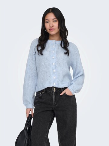 ONLY Strickjacke 'ONLAlyssa' in Blau: Vorderseite