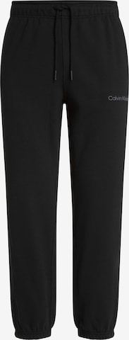 Calvin Klein Sport Regular Workout Pants in Black: front