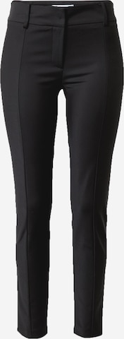 PATRIZIA PEPE Slim fit Trousers in Black: front