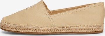 TOMMY HILFIGER Espadrilles in Beige: voorkant