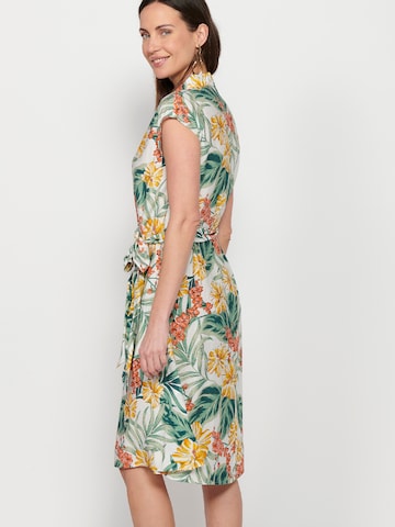 KOROSHI Shirt dress in White