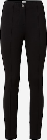 Coupe slim Pantalon s.Oliver BLACK LABEL en noir : devant