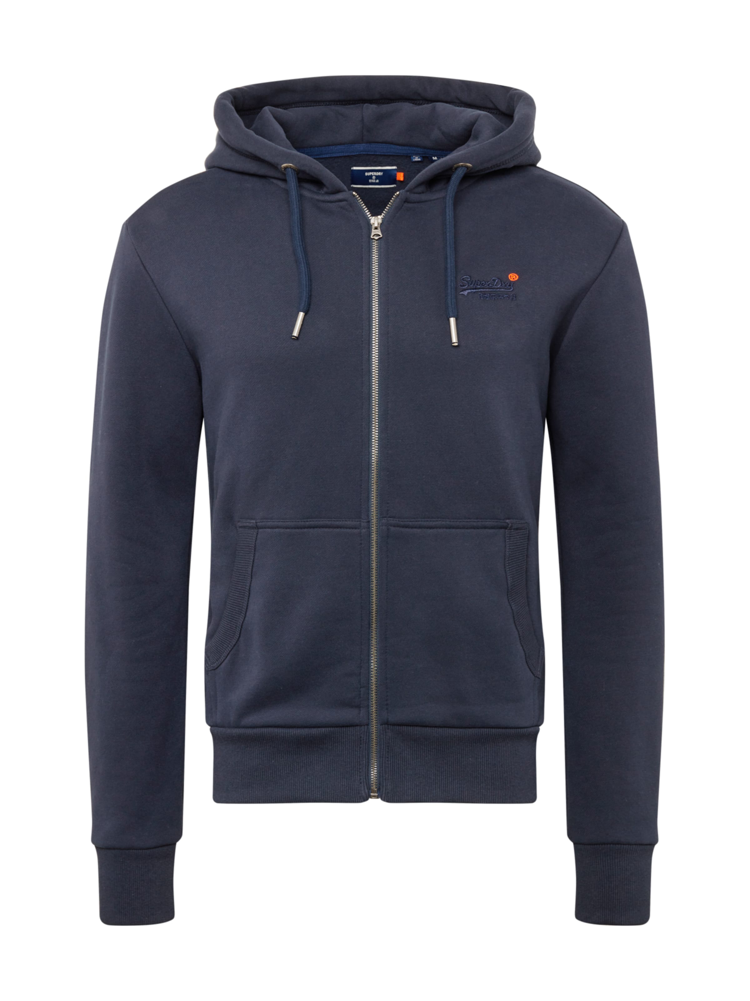 Superdry & Co Sweatjakke i blå: forside