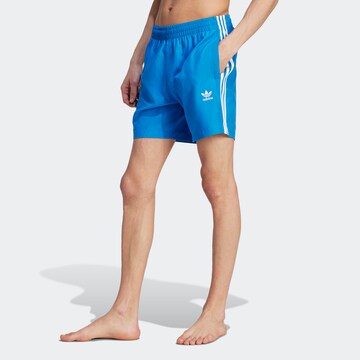 ADIDAS ORIGINALS Badeshorts 'Adicolor 3-Stripes' in Blau