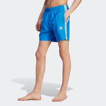 Shorts de bain 'Adicolor 3-Stripes' ADIDAS ORIGINALS en bleu
