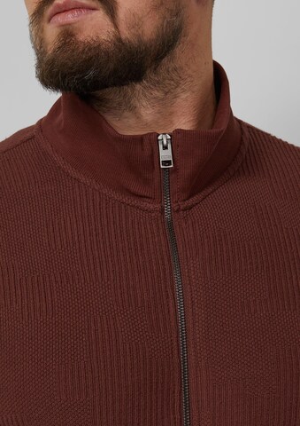 s.Oliver Zip-Up Hoodie in Red